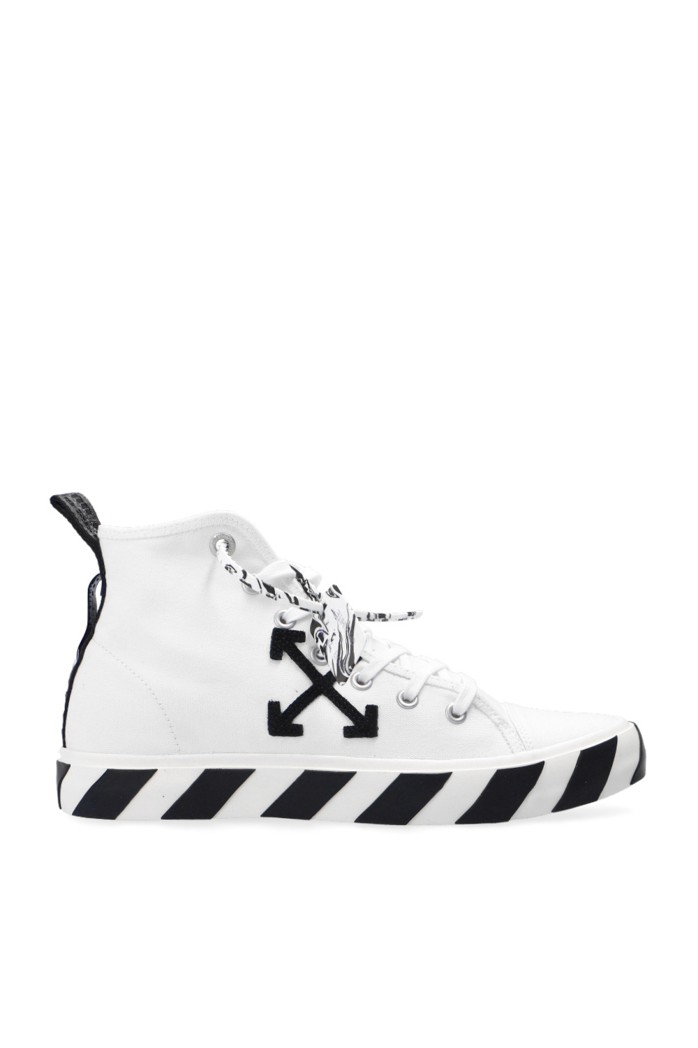 Off-White 'Mid Top Vulcanized' high-top sneakers | Men's Shoes 